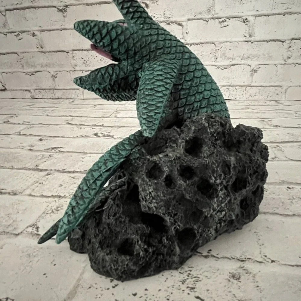 Top Fin Sea Monster Mouth Aquarium Ornament Aquatic Decor NWT